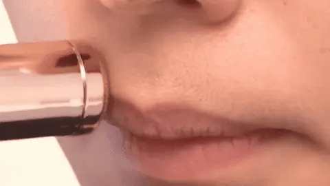 2 in 1 Rose Gold Eyebrow Trimmer and Facial Hair Remover