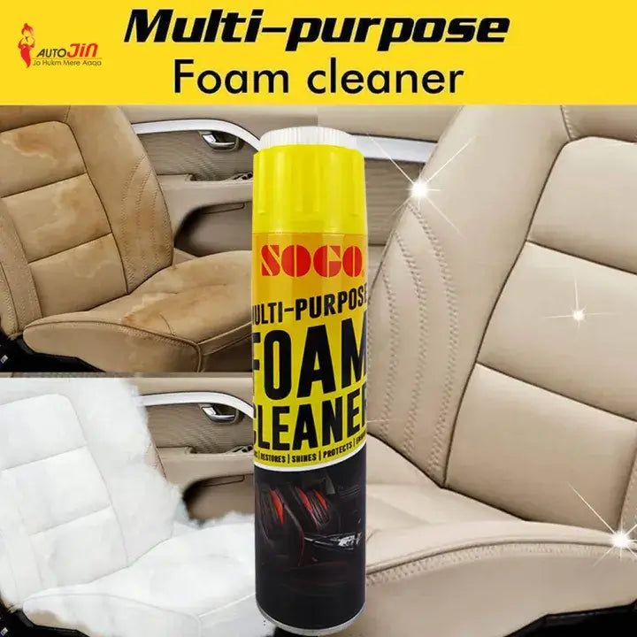 Multi-Purpose Like Carpet, Fabric, Leather, Etc. Foam Cleaner