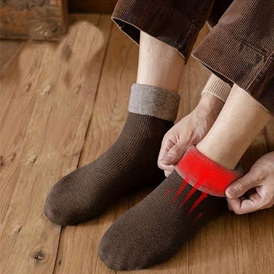 3 Pairs New Fashion Winter Warm Coral Velvet Fluffy Socks Premium Quality