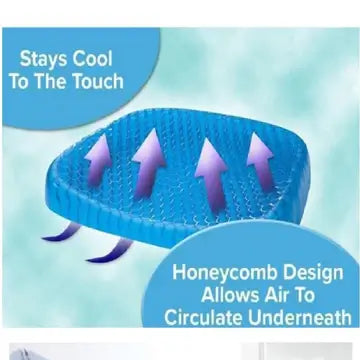 Breathable Silicone Gel Cushion Anti Decubitus Pain Relief