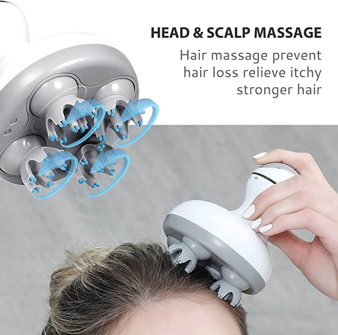 ELECTRIC HEAD SCALP MASSAGER