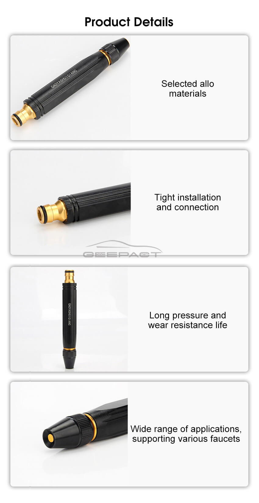 Portable Water Sprayer Nozzle